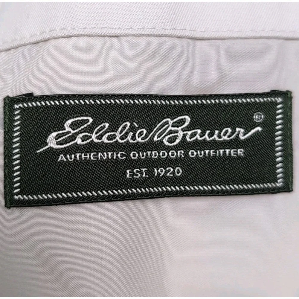 Eddie Bauer Casual‎ Sport Coat Mens L Beige Cotton Lined 2 Button Jacket Blazer